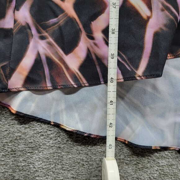 Atelier Dress Women's 4 Mauve Pink Black Quartz High Low NWT - Picture 11 of 12